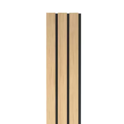 Panneau tasseau décoratif Maya en MDF effet chêne 275X60CM ép.14mm