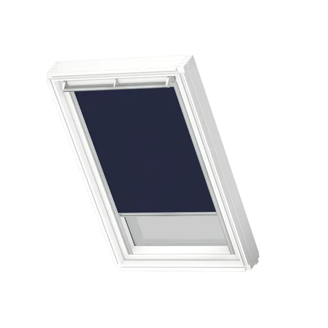 Image principale de Store fenêtre de toit VELUX occultant bleu DKL M04 1100S, cadre gris