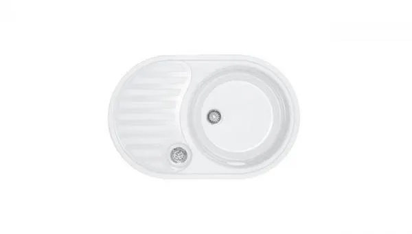 EVIER 1C.SINGLE2-D BLANC ARTIC FRANKE 075944