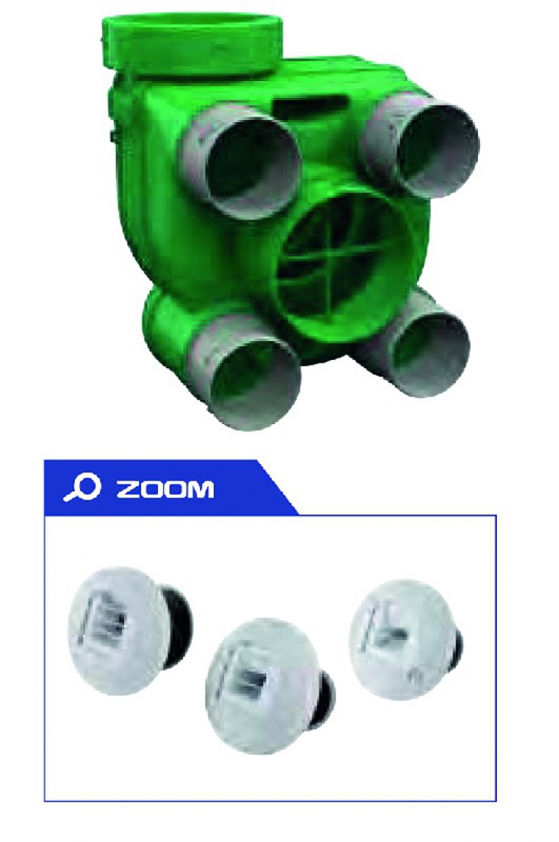 KIT VMC HYGRO A " ARIANT " du T3 au T7 : composition du kit : 1 groupe d’extraction simple flux hygroréglable avec rejet Ø 160 mm 1 groupe d’extraction cuisine Ø 125 mm 1 bouche d’extraction salle de bains Ø 80 mm 1 bouched’extraction WC Ø 80 mm