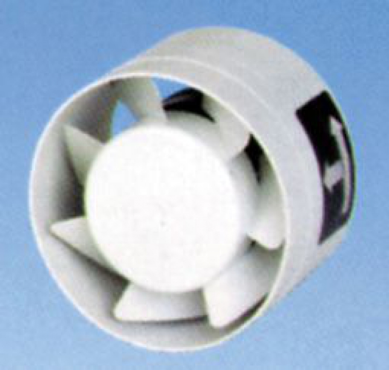 extracteur de conduit TDM-100" classe 2 " pour être installés avec de faibles longueurs de conduits, ou encastrés dans le mur