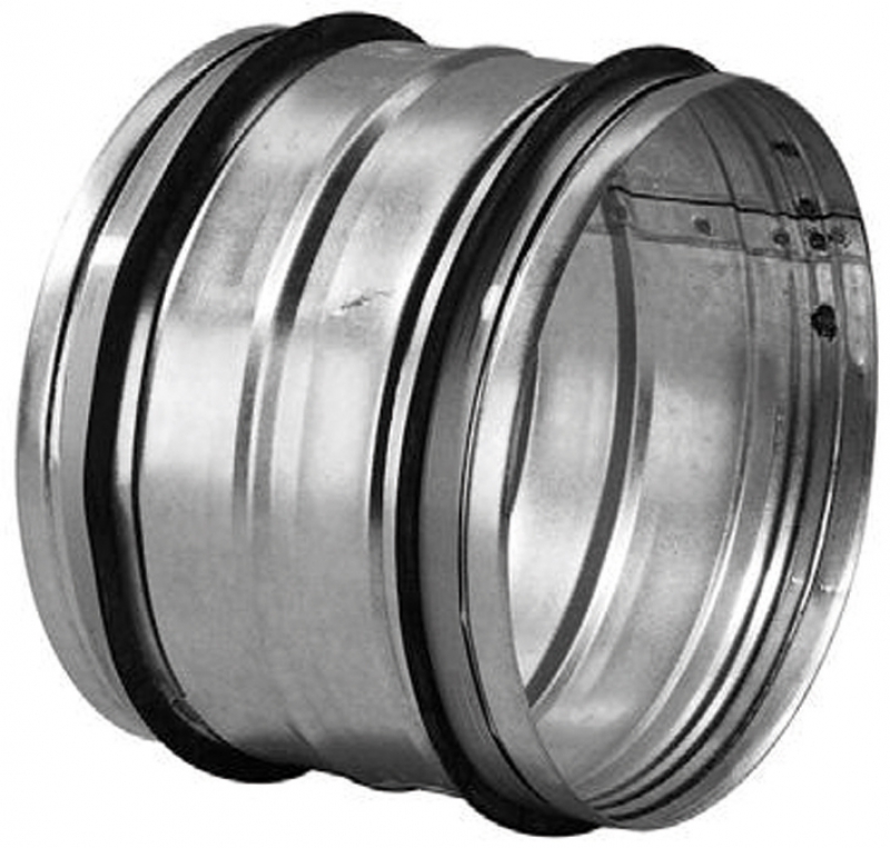 Accessoires galva à joint VELODUCT montage rapide gain de temps environ 25% - étanchéité parfaite et durable : Classe C joint serti : Système exclusif - économique et propre ( mastic et bande adhésive inutiles ) taux de fuite réduit (1,05 au lieu de 1,10 % ) permet une optimisation du calcul thermique