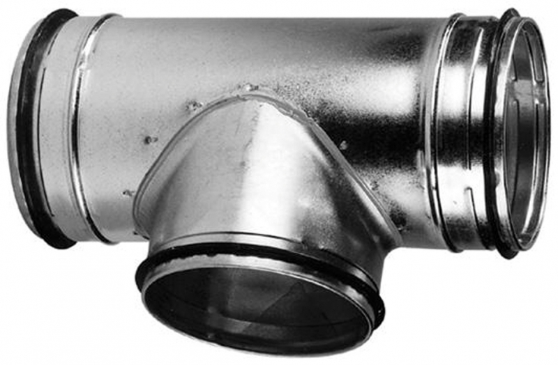 Accessoires galva à joint VELODUCT montage rapide gain de temps environ 25% - étanchéité parfaite et durable : Classe C joint serti : Système exclusif - économique et propre ( mastic et bande adhésive inutiles ) taux de fuite réduit (1,05 au lieu de 1,10 % ) permet une optimisation du calcul thermique