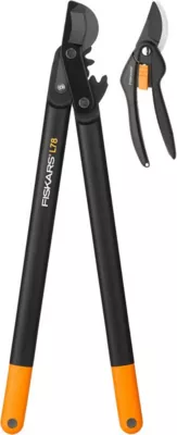 Coupe-Branches PowerGear L78 + Sécateur Singlestep P26 Fiskars