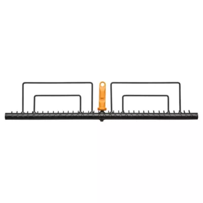 Rateau OneClick Fiskars en acier noir