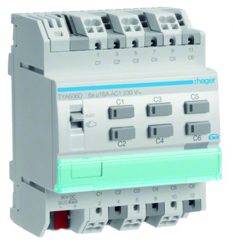 MOD 6S 16A/230V TYPE C TYA606D