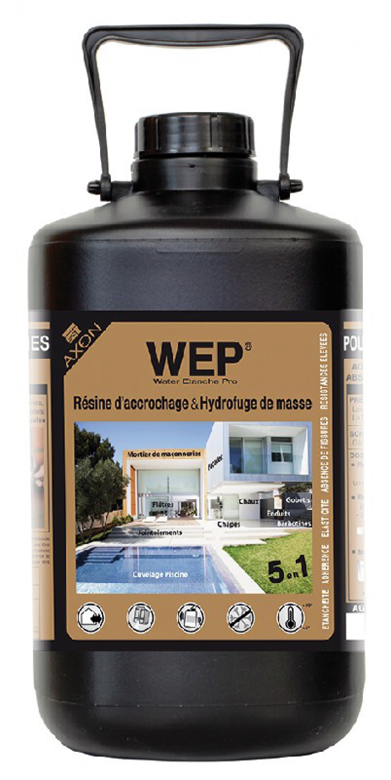 RESINE WEP 5 LITRES