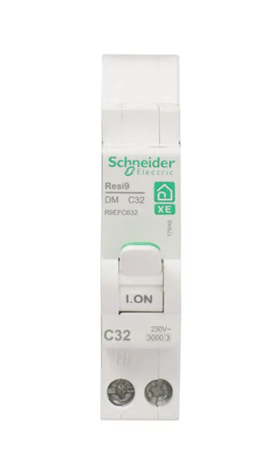 Image principale de Disjoncteur modulaire 32A courbe C Resi9 XE, SCHNEIDER ELECTRIC