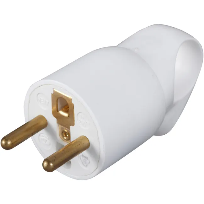 Image principale de Fiche électrique mâle 2p+t, 16 A, LEGRAND