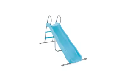 Toboggans sur pieds Intex : L.1,96 x l.0,84 x H.1,19 m bleu 3/10 ans