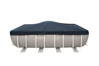 Bâche hiver pour piscine rectangulaire Intex L.7,32 x l.3,66 m