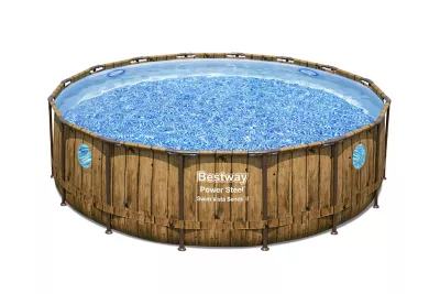 Piscine tubulaire ronde Bestway Power Steel™ Swim Vista™ ø4,88 x h.1,22 m
