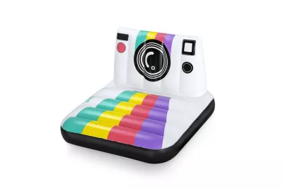Siège gonflable polaroid Bestway L.95 x l.95 x H.68,5 cm