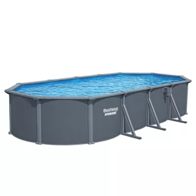 Piscine tubulaire ronde Ø7,30 x H.1,32 m pvc et acier Bestway Hydrium 561CW