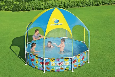 Piscine tubulaire ronde enfant Bestway Steel Pro Splash Ø244 x H51 cm