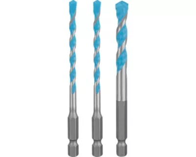 3 forets multi-matériaux Bosch pro Hex-9 Expert Ø 5/6/8 x 100 mm