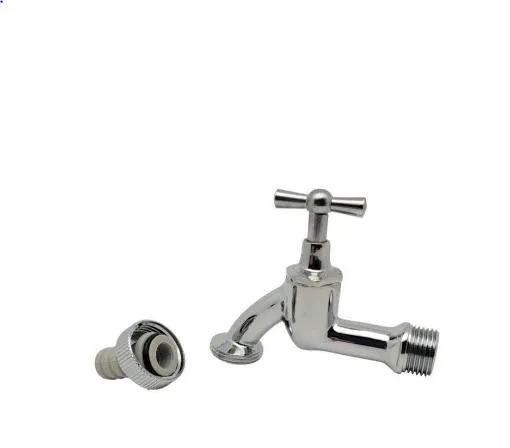 ROBINET ARROSAGE CHROME 1/2-3/4 A74C1234
