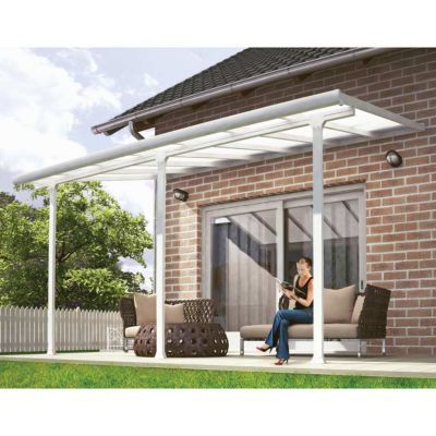 Toit Couv'Terrasse® 3 x 5 m blanc