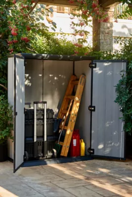 Armoire de rangement polypropylène Keter High-Store 0,86 m² ép.20 mm