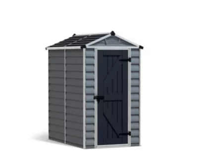 Abri de jardin Skylight polycarbonate gris foncé surface totale 1,9m²