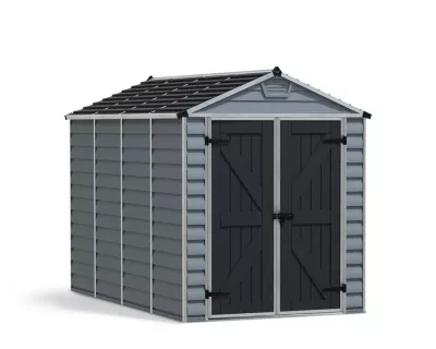 Abri de jardin Skylight polycarbonate gris foncé surface totale 5,28m²