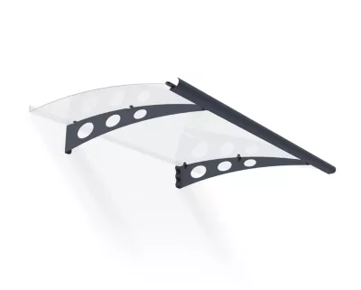 Auvent polycarbonate Garamond 135 x 90,5 cm