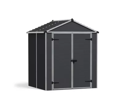 Abri de jardin Rubicon Canopia 152x175 cm Aluminium et Polycarbonate