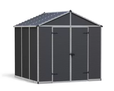 Abri de jardin Rubicon Canopia 229x229 cm Aluminium et Polycarbonate