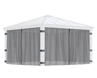 Moustiquaire pour pergola Dallas Canopia l.4,35 x h.2,12 m