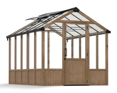Serre de jardin en bois de cèdre 8,6m² Canopia by Palram