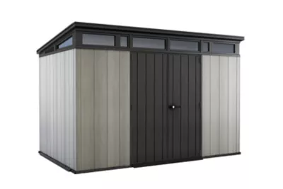 Abri de jardin ARTISAN 117 en résine - KETER - gris et noir - 7,4 m²