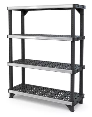 Étagère de garage en polypropylène l.122 x H.152 x P.45 cm Keter Fused