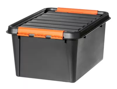 Boîte en plastique noir Smartstore Pro 31 L