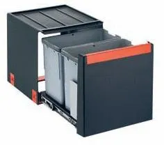 POUBELLE CUISINE CUBE40 2X14L FRANKE 015627