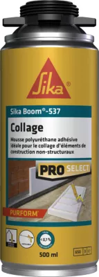 Mousse expansive Sikaboom 537 Collage Sika