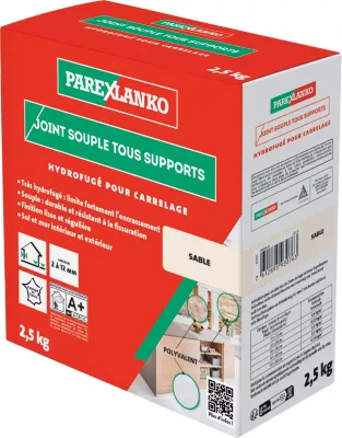Joint souple tous supports sable Parexlanko 2,5 kg