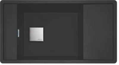 Image principale de Évier en fragranite noir 1 bac à encastrer Franke Frames