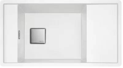 Image principale de Évier en fragranite blanc 1 bac à encastrer Franke Frames