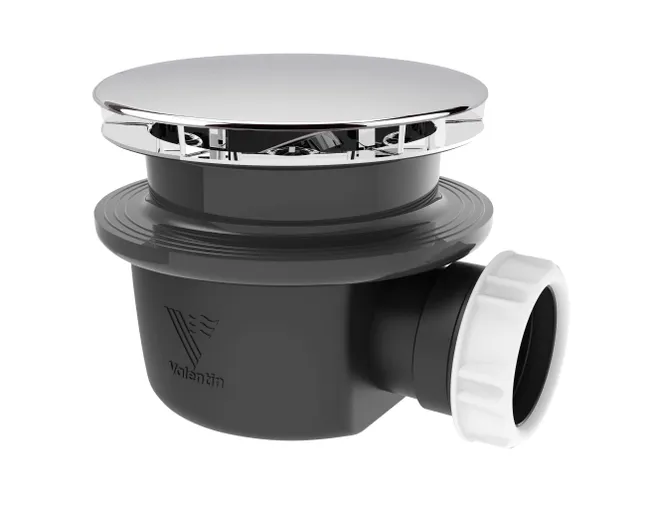 Bonde de douche extra-plate Minime hauteur 60 mm pour receveur Ø 90 mm VALENTIN - NF