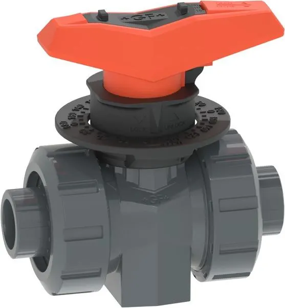 ROBINET DOS.BILLE 523 PVC/FPM 16 161523411