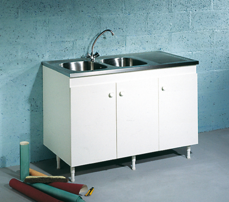 SOUS-EVIER 2P 80X60 AZUR