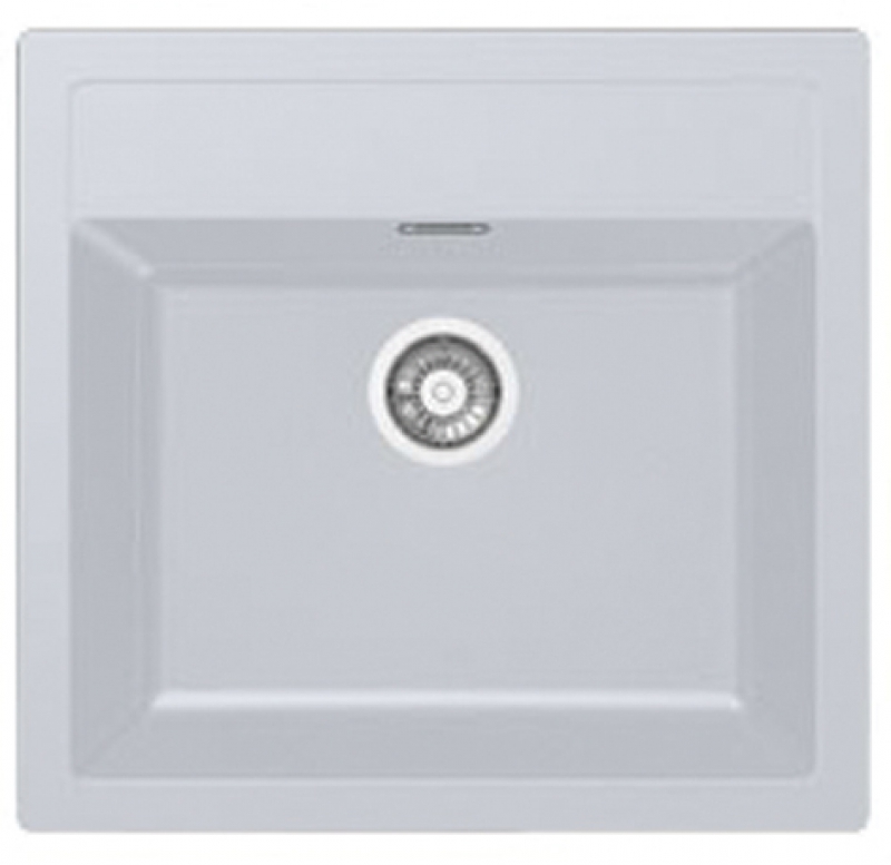Éviers en TECTONITE encastrables réversiblesbonde inox Ø 90 mmlivrés avec siphonprofondeur cuve : 200 mm