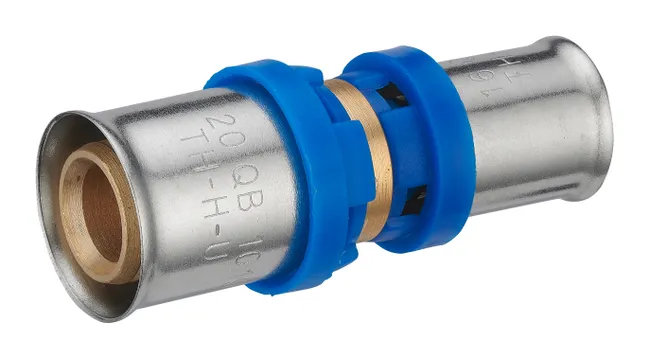Raccord jonction réduite multicouche à sertir Diam.20-16 mm