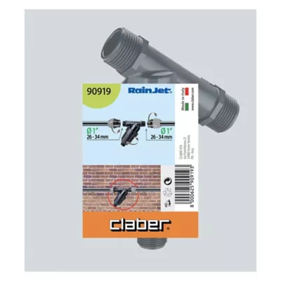 Filtre de circuit 1" x 1" Claber l. 120 mm