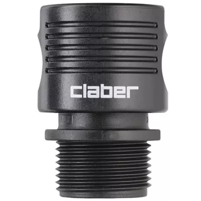 Image principale de Raccord fileté 20/27mm coloris Noir Claber