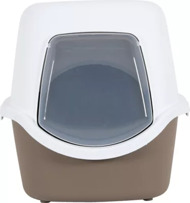 Maison de toilette avec tiroir amovible Clever taupe