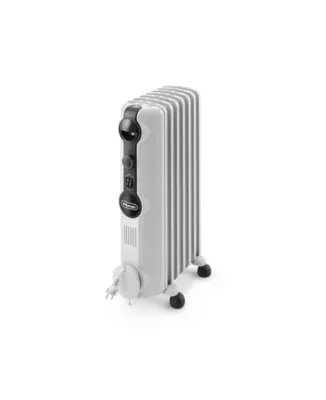 Radiateur à bain d'huile 1500 W, pour 15 m², blanc, l.39,2 x P.16 x H.65 cm, Delonghi Radia S TRRS0715