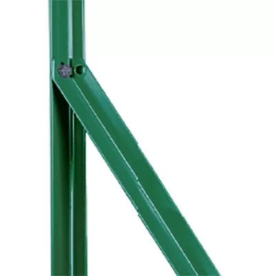 Jambe de force en acier vert H.2,25 m