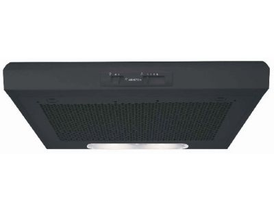 Hotte à visière 60 cm noire