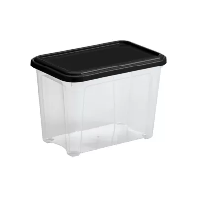 Boîte de rangement Tontarelli Combi Box 4,6 L couvercle noir vendue par 5 pièces